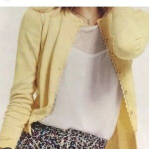 CAbi Yellow Women's Cardigan Sweater